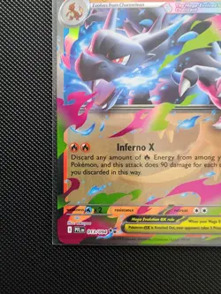 Pokemon Mega Charizard X ex 013/094 Double Rare Phantasmal Flames English NM/M - Image 3