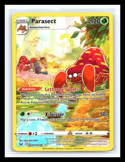 💥 Pokemon TCG Parasect Lost Origin Trainer Gallery Tg01/Tg30 Holo Ultra Rare - Image 1