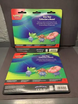 Pokemon TCG - Sealed 2x Enhanced 2-Pack Blister Ft Vileplume Evolution Line New - Image 2
