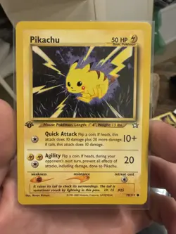 Pikachu - 1st Edition - 70/111 Neo Genesis - Pokemon TCG - 2000 - Image 2