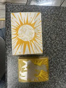 Brilliant Stars Bundle Pokemon Center Exclusive Arceus Deckbox & Sleeves - New - Image 1