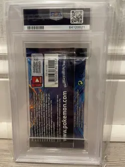 Pokemon Evolutions Booster Pack Mega Charizard Y PSA 8 2016 64120021 - Image 3
