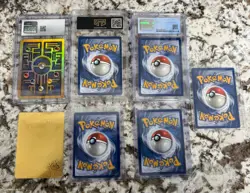 Pokemon Charizard Lot + CGC 8.5 Ancient Mew Mewtwo Zapdos Pikachu - Image 2
