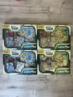 Pokemon 2x Leafeon + 2x Glaceon VSTAR Special Collection NEW SEALED - Image 1
