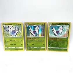 Caterpie Metapod Butterfree Evolution Line Pokemon TCG Lot Of 15 - Image 5