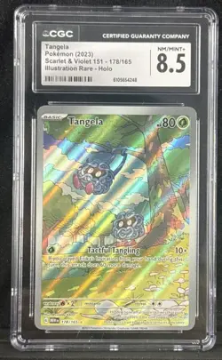 Tangela Illustration Rare - Holo Scarlet & Violet 151 178/165 2023 Pokemon - Image 1