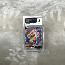 Pokemon TCG Japanese Blaziken V - ACE Grading Mint 9 Matchless Fighters 071/070 - Image 1
