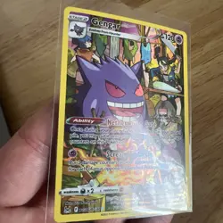 Pokemon Gengar Trainer Gallery Illustration Lost Origin TG06/TG30 Near Mint! - Image 4