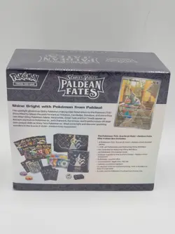 Pokemon TCG Scarlet & Violet Paldean Fates Elite Trainer Box ETB New Sealed - Image 2
