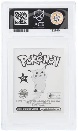 Psyduck - S10 - Glitter - 1999 Merlin Pokemon Sticker - ACE 9 - Image 2