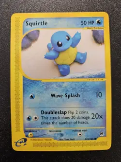 Pokemon Expedition Squirtle 131/165 NEAR MINT - Image 1