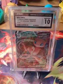 Pokemon Mew VMAX 054/172 Vstar Universe Japanese CGC 10 - Image 1
