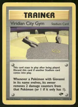 Pokemon Tcg Viridian City Gym #123 Pokemon Gym Challenge HP - Image 1