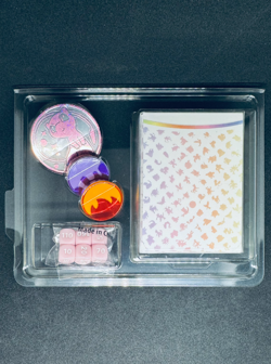 Pokemon 151 UPC Mew Deck Box, Coins, Dice - Brand New - Image 1