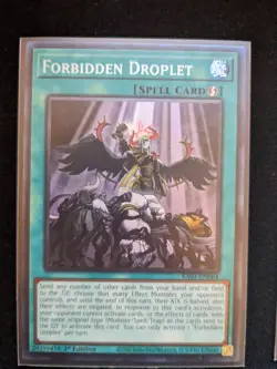 Forbidden Droplet PCR RA01-EN064 Rarity Collection 1 Yugioh 1st Edition - Image 3