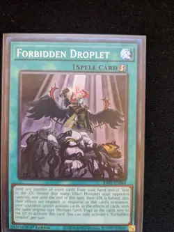 Forbidden Droplet PCR RA01-EN064 Rarity Collection 1 Yugioh 1st Edition - Image 4