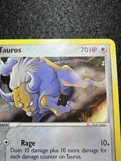 Pokemon Tauros Holo 5/17 from Pop Series 2 in DMG condition! - Image 2