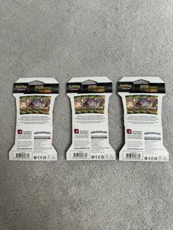 Pokemon Evolving Skies Sleeved Booster Pack x 3 sealed - Image 3