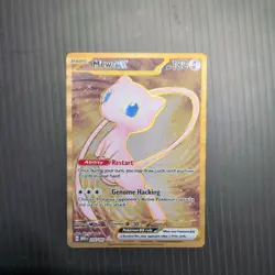 Pokemon Mew ex 205/165 Scarlet & Violet 151 METAL Full Art Holo Card - Image 1