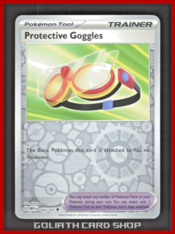 Protective Goggles 164/165 Reverse Holo - Sv: 151 Pokemon TCG - Image 1