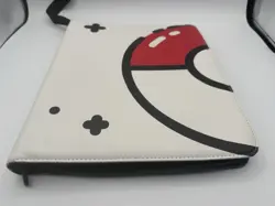 White Pokeball Card Binder - Pokeball Card Binder - Pokemon Card Binder TCG - Image 2