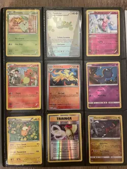 Pokemon Card Binder Lot FullArt Illustration Ex Gx - Image 1