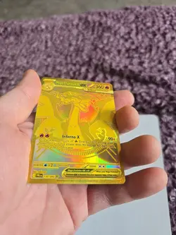 Pokemon TCG Mega Charizard X Ex Mega Hyper Rare Gold!!!! - Image 4