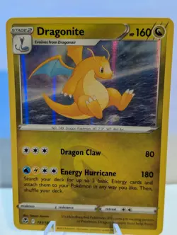 Pokemon TCG Silver Tempest Dragonite 131/195 Holo - Image 1