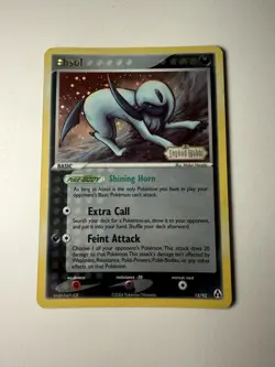Absol 15/92 EX Legend Maker Stamped Reverse Holo Pokemon TCG LP+ - Image 1