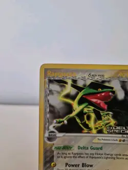 Pokemon Rayquaza #13 Reverse Foil Stamped Ex Delta Specie 2005 English - Image 3