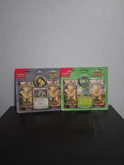 LOT OF 2 Pokemon TCG Ascended Heroes 2-Pack Blister Erika Larry FACTORY SEALED - Image 1