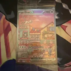 Pokemon Mew Ex SVP 053 Pokemon TCG Scarlet Violet 151 Black Star Promo Sealed - Image 1