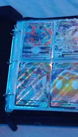 Pokemon TCG Holo Foil Full Art Mixed Card Lot Binder - Deoxys, Mew, Snorlax - Image 2