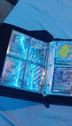Pokemon TCG Holo Foil Full Art Mixed Card Lot Binder - Deoxys, Mew, Snorlax - Image 3