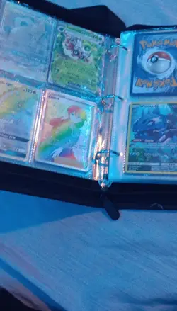 Pokemon TCG Holo Foil Full Art Mixed Card Lot Binder - Deoxys, Mew, Snorlax - Image 4