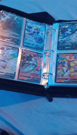 Pokemon TCG Holo Foil Full Art Mixed Card Lot Binder - Deoxys, Mew, Snorlax - Image 5