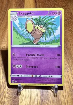 Exeggutor 058/159 Non Holo SWSH Crown Zenith Pokemon Card NM - Image 1