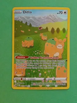 Pokemon Sword & Shield Crown Zenith Ditto GG22/GG70 Galarian Gallery - Image 1