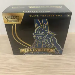 Pokemon Mega Evolution Elite Trainer Box Lucario ETB - Image 1