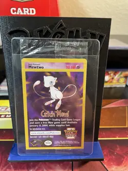 Pokemon Mewtwo WOTC Black Star Movie Promo 03/53 Factory Sealed - Image 1