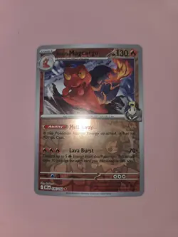 Ethan's Magcargo 036/182 Destined Rivals Reverse Holo Pokemon TCG NM - Image 1