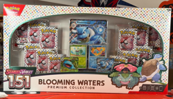 Pokemon TCG Scarlet & Violet 151 Blooming Waters Premium Collection Box Sealed - Image 1