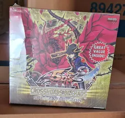 YUGIOH CROSSROADS OF CHAOS SPECIAL EDITION (3 BOOSTER PACKS) FACTORY SEALED NEW - Image 3