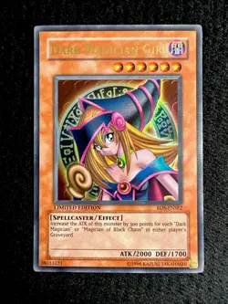 🔥 YUGIOH • DARK MAGICIAN GIRL • ULTRA RARE • RDS-ENSE2 • LIMITED/E • VLP 🔥 - Image 1