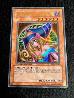 🔥 YUGIOH • DARK MAGICIAN GIRL • ULTRA RARE • RDS-ENSE2 • LIMITED/E • VLP 🔥 - Image 2