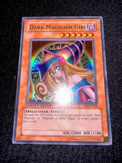 🔥 YUGIOH • DARK MAGICIAN GIRL • ULTRA RARE • RDS-ENSE2 • LIMITED/E • VLP 🔥 - Image 5