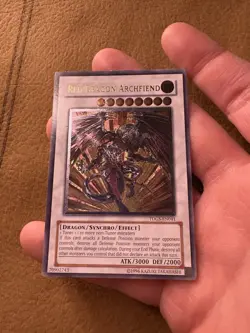 Red Dragon Archfiend Ultimate Rare Light Play - Image 3