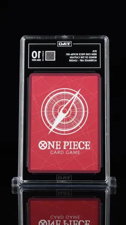 One Piece OP06-001 Uta Alt Art Leader Wings Of The Captain TAG 10 - Image 2