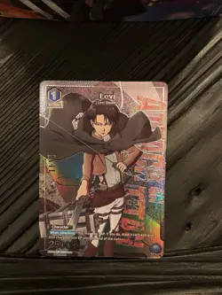 Levi Attack on Titan UE10BT/AOT-1-008 U* Parallel Union Arena - Image 1