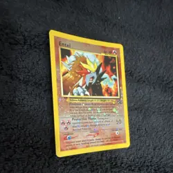 Pokemon Entei Black Star Promo Holo Promo Cards 34 HP80 Basic Nintendo - Image 3